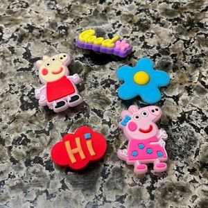 Peppa Pig Crocs Charms